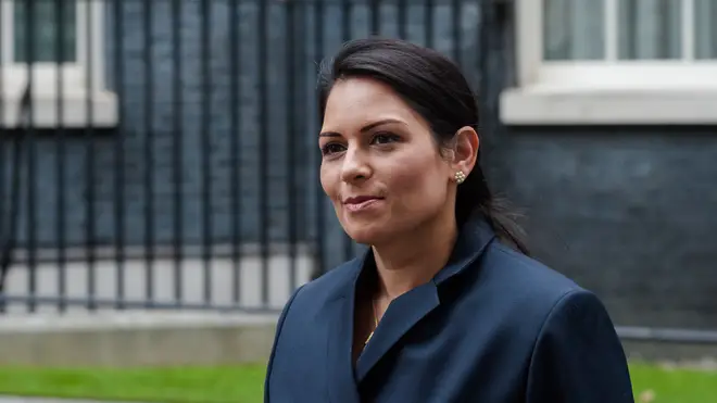 Priti Patel said ministers are focusing on "enforcing the rules'
