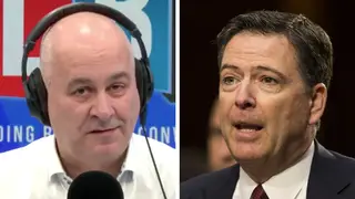 Iain Dale spoke to former FBI director James Comey exclusively on LBC