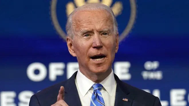 President-elect Joe Biden is to unveil a 1.9 trillion dollar coronavirus plan