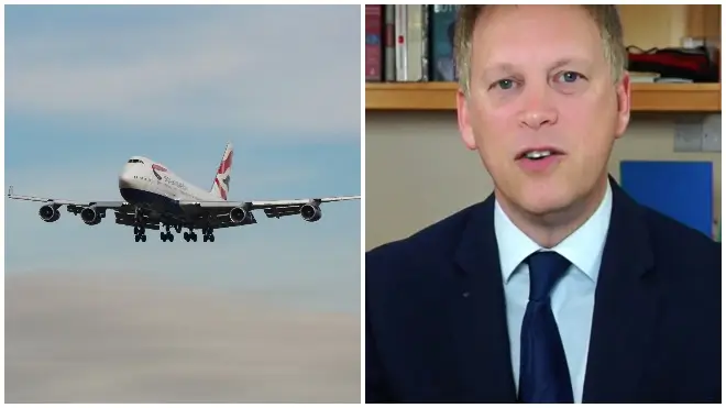 Grant Shapps said the London to New York flight path could open under the new presidnet