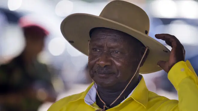 Uganda’s long-time President Yoweri Museveni