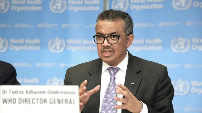 Dr Tedros Adhanom's warning comes amid a global vaccine rollout effort