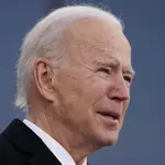Joe Biden struggled to hold back tears during his farewell address to Delaware