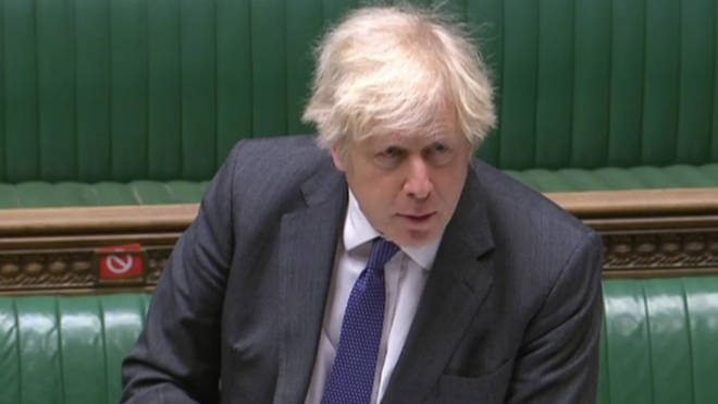 Boris Johnson was asked why borders were not closed sooner