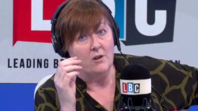 Anjem Choudary sparked an on-air row between Shelagh and a caller