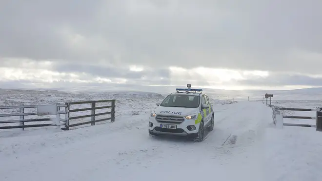 Police were called to Waskerley above Consett at about 4pm on Thursday