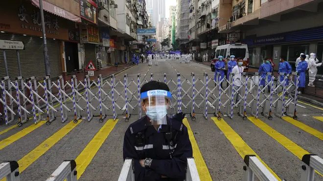 Hong Kong lockdown
