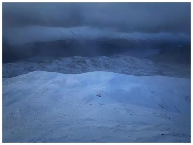 The walkers were rescued from close to the summit of Ben Lomond.
