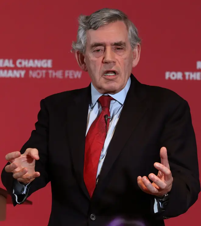 Gordon Brown said the UK risks becoming a "failed state" unless it makes reforms to the union