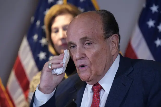 Dominion brought the $1.3bn lawsuit against Rudy Giuliani over claims he spread falsehoods about the company