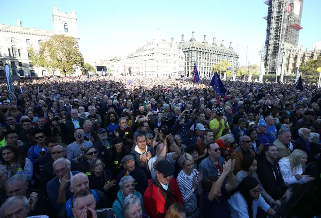 Nearly 700,000 attended the People's Vote March in central London.