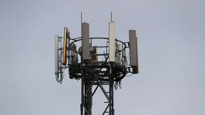 A mobile phone mast in Basingstoke, Hampshire