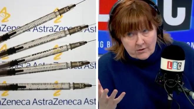 The dispute over the rollout of the Covid-19 vaccine between the EU and AstraZeneca has "become extremely bitter", LBC&squot;s Shelagh Fogarty has been told.