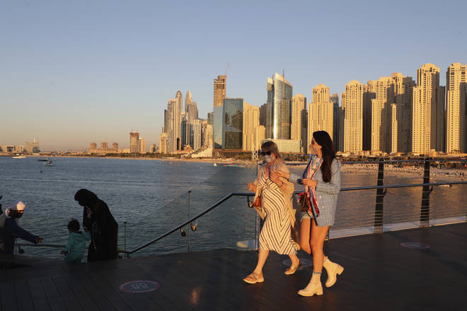 File photo: Tourists have still flocked to Dubai, United Arab Emirates