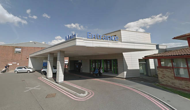 The man was arrested in connection over an incident at the East Surrey Hospital in Redhill on January 21