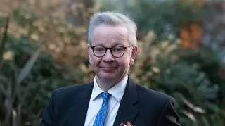 Michael Gove told reporters he is confident the UK's vaccine programme will go ahead as planned