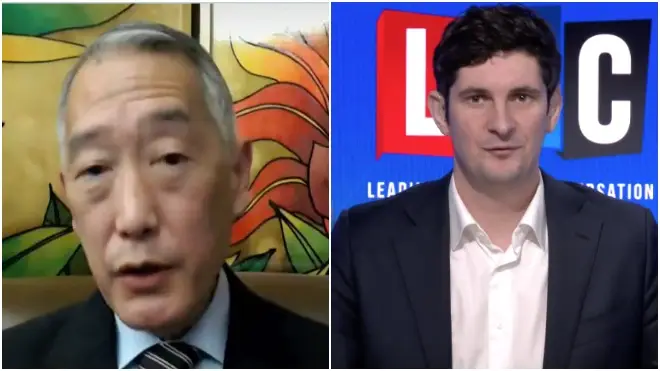 Dr Jerome Kim spoke with Tom Swarbrick on LBC