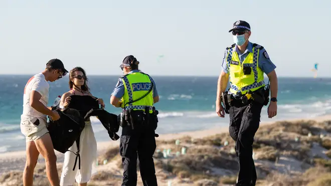 Mask wearing has become mandatory in Perth after a single Covid case was recorded