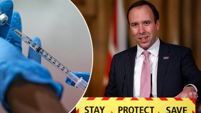 Matt Hancock announcement today: Health Secretary expected to talk about Covid vaccine milestone