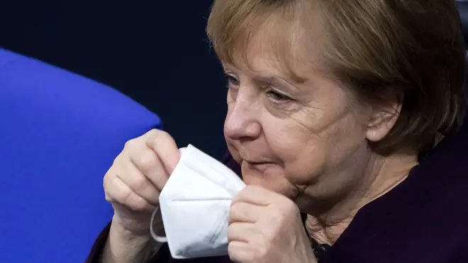 German Chancellor Angela Merkel (Bernd von Jutrczenka/AP)
