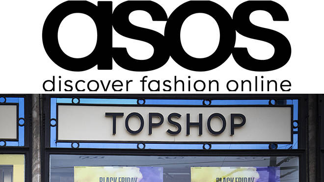 ASOS has bought three of Arcadia's biggest brands including Topshop