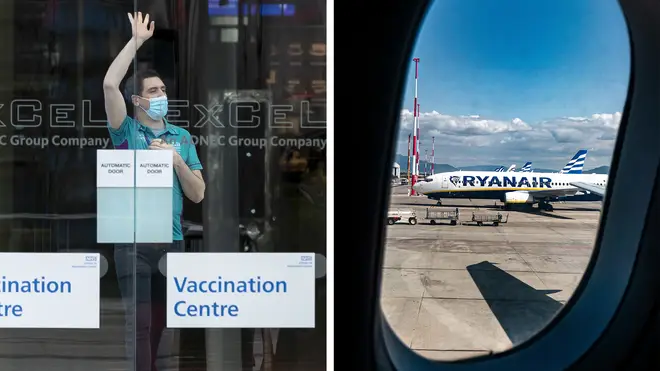 Ryanair's advert was found to have encouraged consumers to book holidays after having received a Covid vaccination