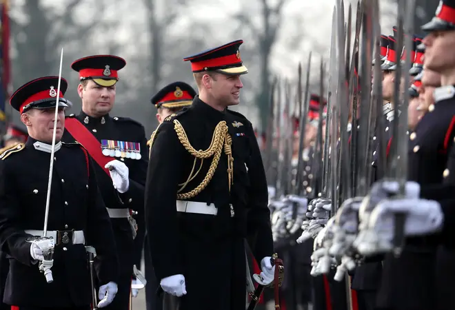 The Duke of Cambridge attended Sandhurst and in 2018 returned to review The Sovereign's Parade.