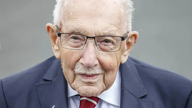 Sir Tom Moore become a national hero raising over £32million for the NHS at 99 years old