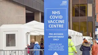 The NHS covid-19 Vaccine Centre in Wembley