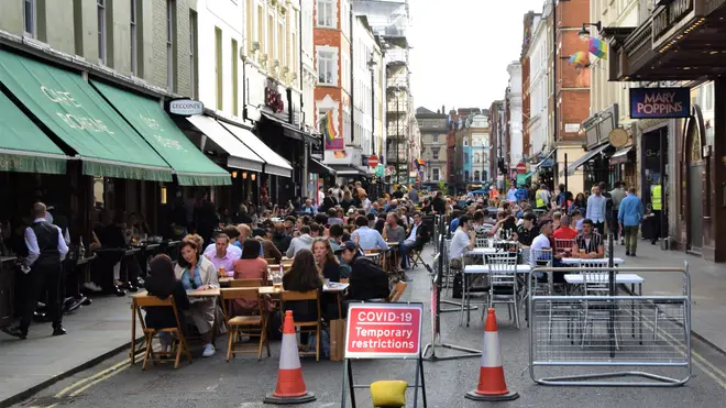 outdoor markets and al fresco dining areas could once again be allowed