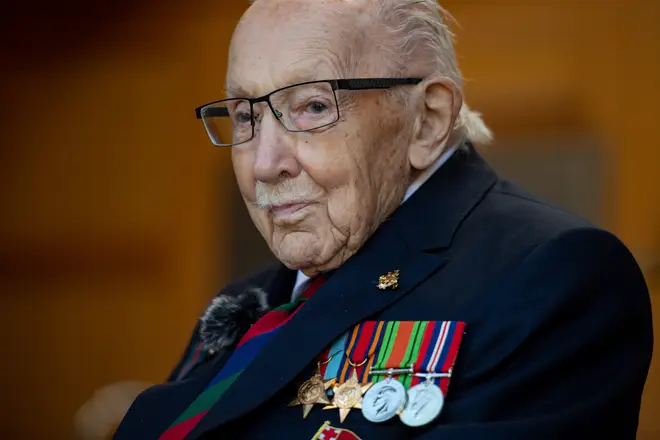 Captain Sir Tom Moore died aged 100 last week
