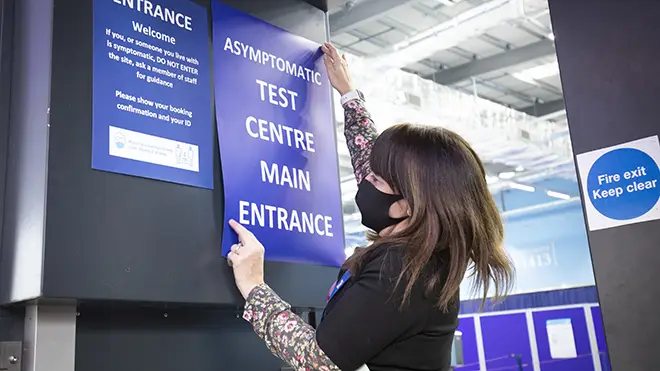 UK postcodes with the SA variant are urged to have Covid tests even with no symptoms