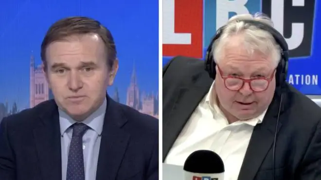 George Eustice told Nick Ferrari he is very confident hotel quarantine rooms will be secured in time