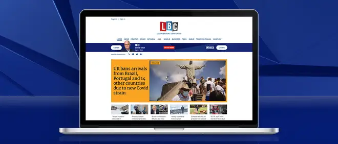You can listen to LBC Online