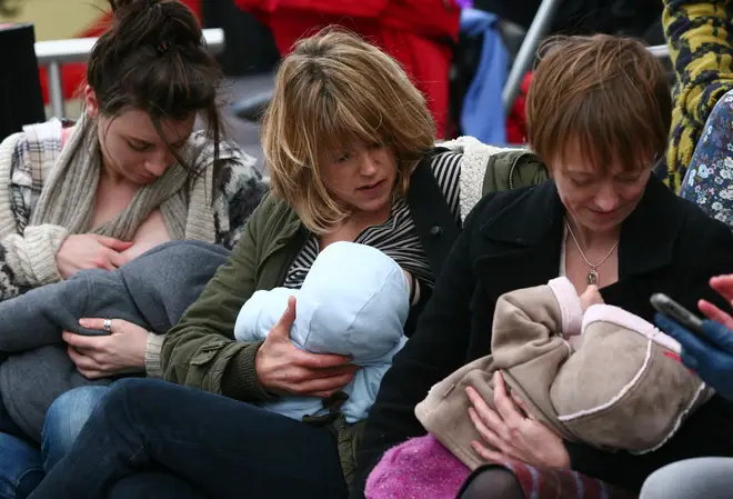 Midwives have been advised to use the word chestfeeding rather than breastfeeding