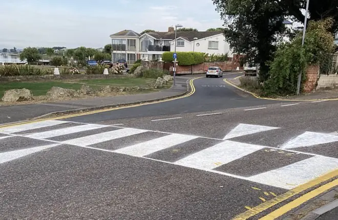 Pensioner charged for criminal damage after painting zebra crossing for his disabled wife
