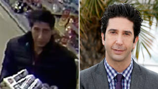 The alleged thief that really looks like David Schwimmer