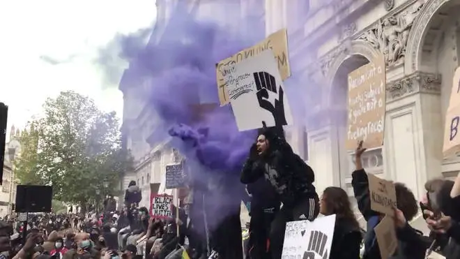 Thousands of Black Lives Matter protesters took to the streets of London last summer