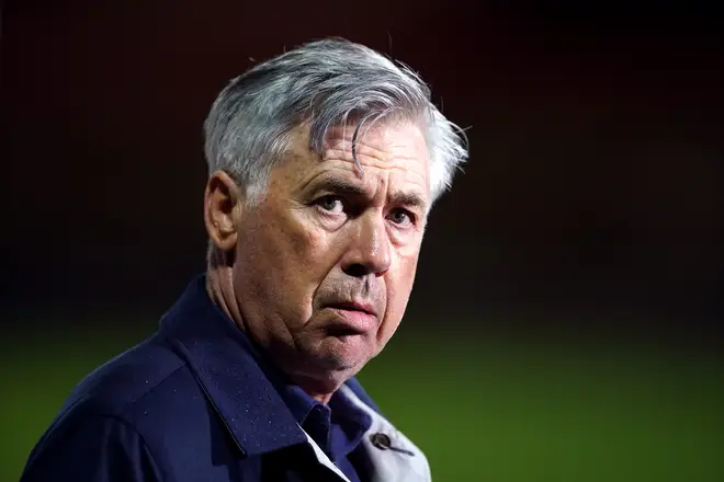 Everton manager Carlo Ancelotti reportedly had his home burgled by two masked men