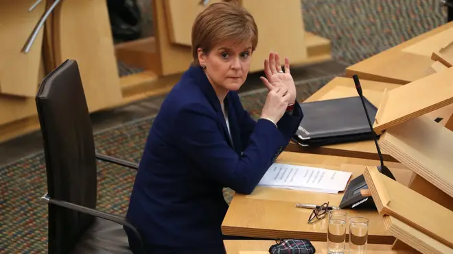 Nicola Sturgeon addressed MSPs on Scotland's lockdown on Tuesday