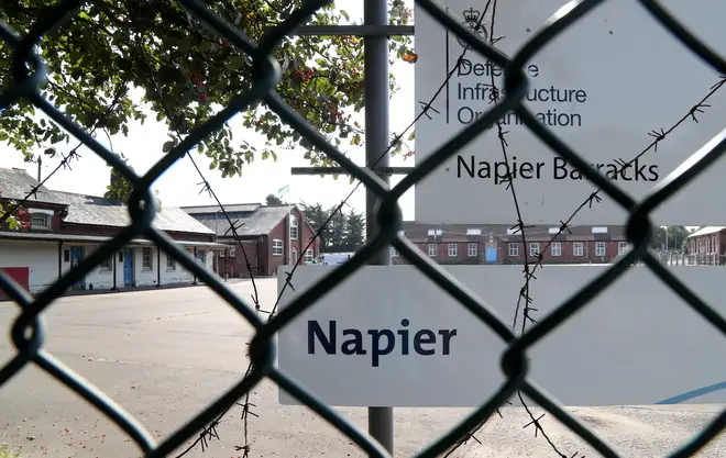 The Home Office has been accused of mistreating asylum seekers at Napier Barracks during the Covid-19 pandemic