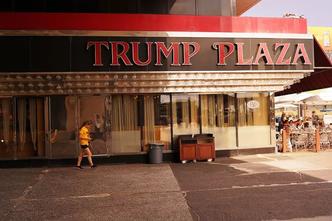 The Trump Plaza casino closed in 2014