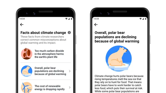 Facebook's new climate change myth busters