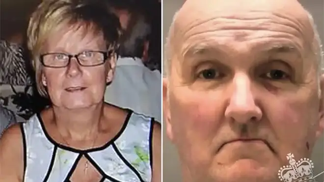 Anthony Williams has been jailed for strangling his wife Ruth