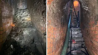 The enormous fatberg was removed over two weeks