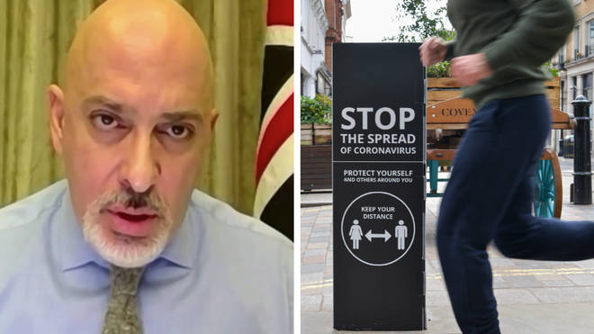 Vaccines minister Nadhim Zahawi told LBC that it is "outdoors versus indoors" when relaxing lockdown