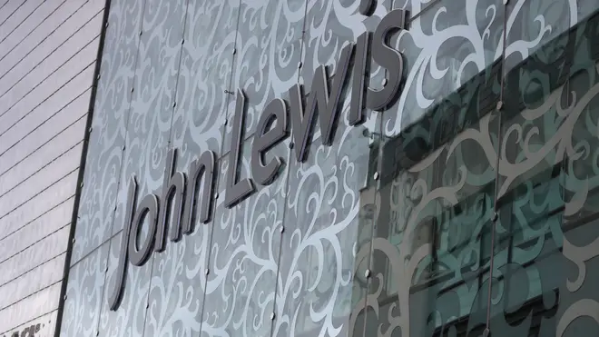 John Lewis sign in Leicester