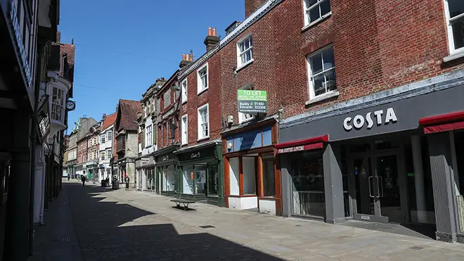 England's high street has faced months of closures following strict lockdown rules