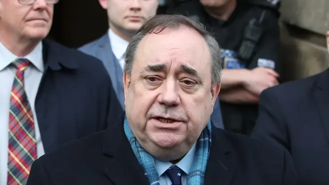 Alex Salmond has claimed there was a conspiracy against him to damage his reputation