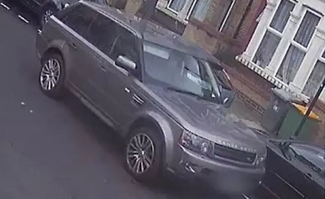 The grey Range Rover Sport police are trying to trace